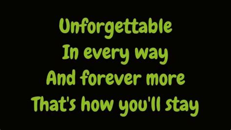 and you are unforgettable song|who wrote the song unforgettable.